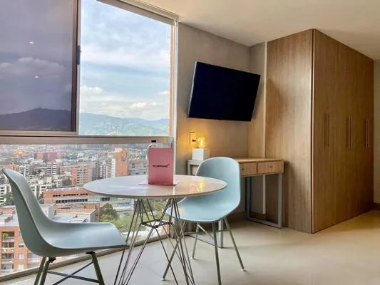 Marvelous 1BR loft w/ amazing view El Poblado