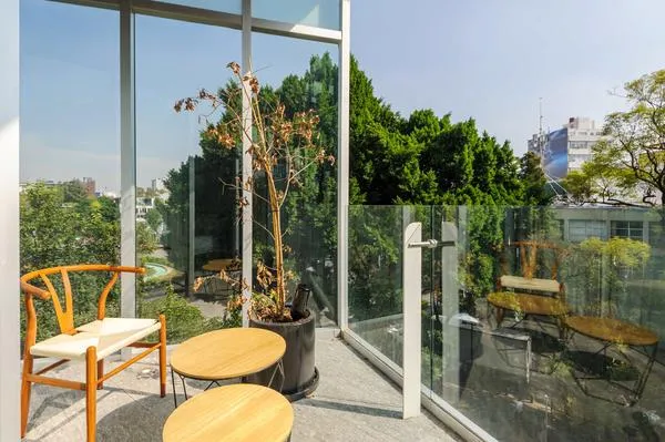 Sleek Loft w/ Alluring View in Roma Norte