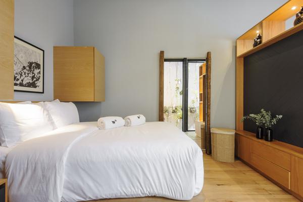 Homey room in Hotel Boutique Roma Norte