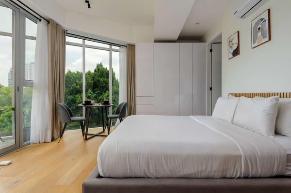 Posh Loft w/ Relaxing View in Roma Norte