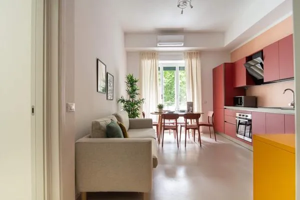 Stylish 2BR w/ AC Steps from Navigli Canals