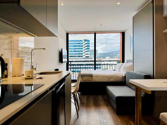 Impressive 1BR in Bogota