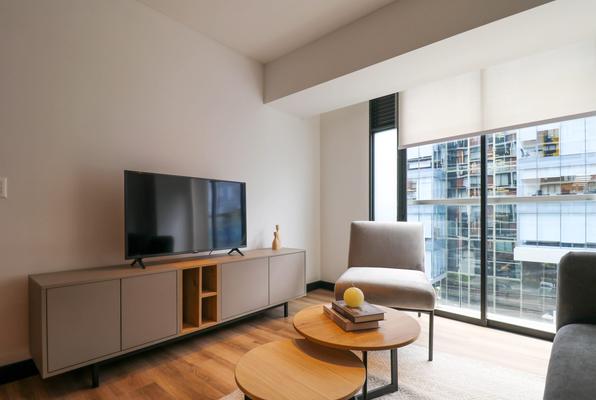 Peaceful 1BR w/ City View San Isidro