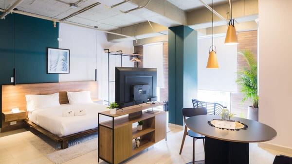 Stylish Loft w/ Stunning City Views in Laureles