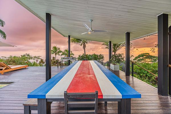 Elegant Nature Villa Studio w/ Oceanview Deck