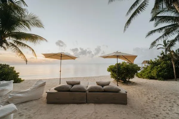 Elegant Beachfront Villa in Tulum
