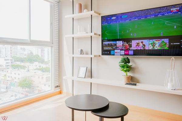 Engaging 2BR rooftop view in Barranco