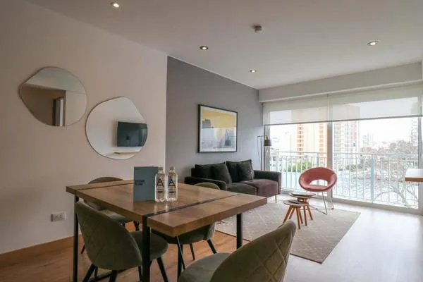 Modern 2BR with Balcony in Barranco