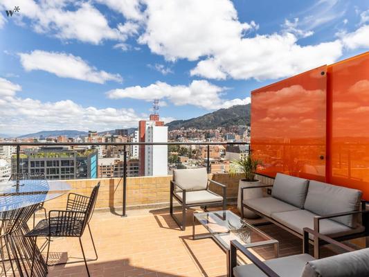 Charming Loft with Terrace in Chapinero