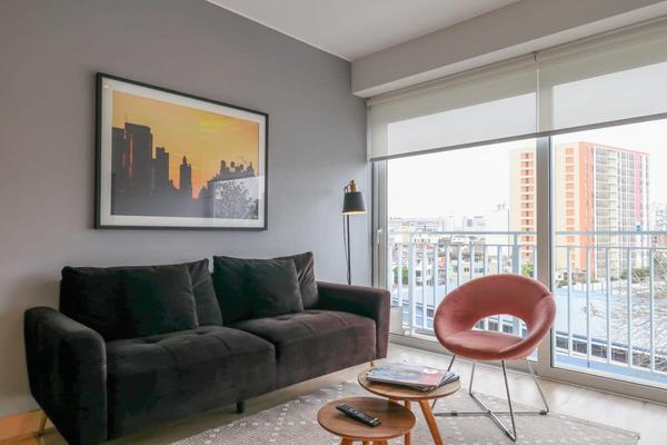 Modern 2BR with Balcony in Barranco
