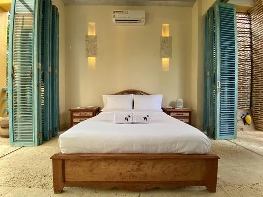 Breathless Baru House w/ AC in Cartagena