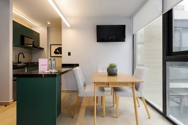 Brigh 1BR in Polanco