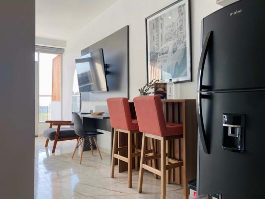 Bright 1BR w/ Ocean View near C. Amurallada