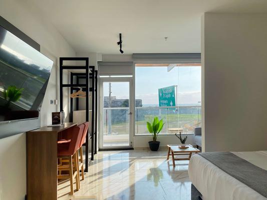 Ocean View 1BR w/ near Ciudad Amurallada