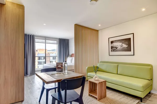 Colorful Loft w/ Balcony in Santa Bárbara