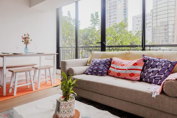 Gray /Elegant & Modern Apt in San Isidro