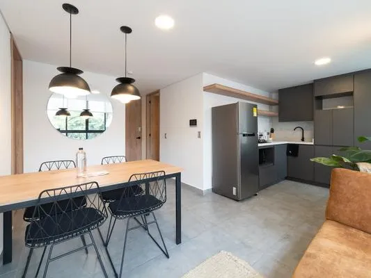 Compact 2BR in Laureles w/ City View