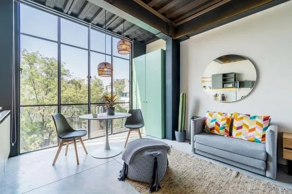 Stylish Loft w/ Fantastic Deco in Roma Norte