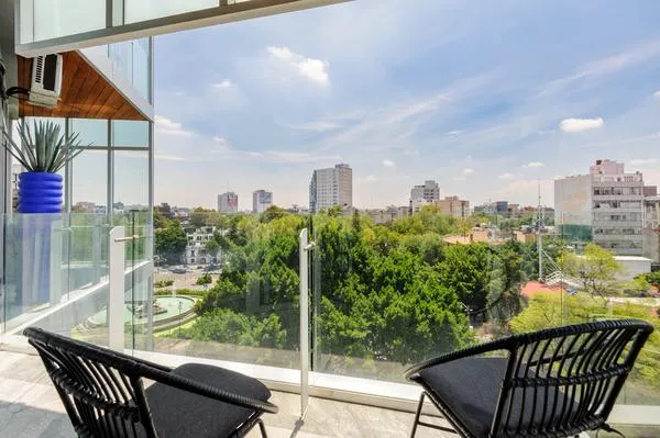 Amazing Loft w/ Harmonious View in Roma Norte