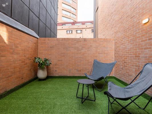 Welcoming Loft with Patio in Chapinero