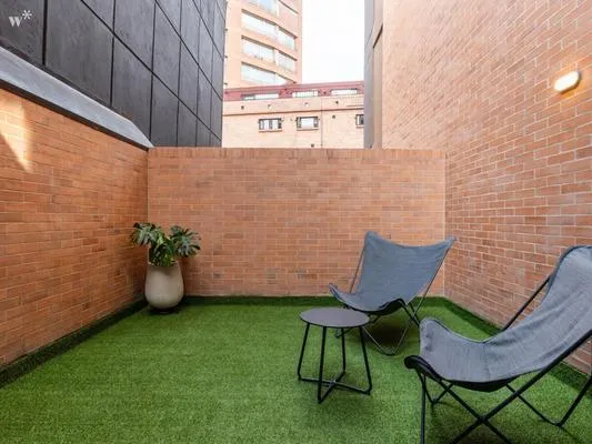 Welcoming Loft with Patio in Chapinero