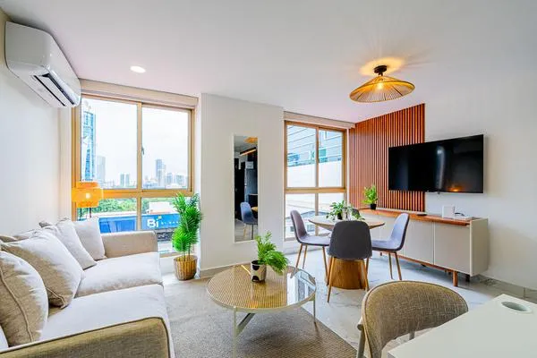Central 1BR in Vibrant Obarrio