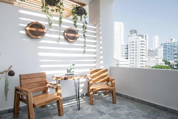 Luxury Loft w/ Balcony & View in Bocagrande