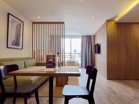Polished Loft w/ Balcony in Santa Bárbara
