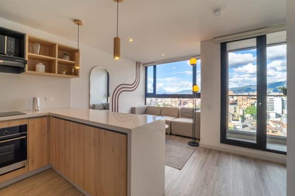 Classy 1BR w/ Amazing City View in Chapinero