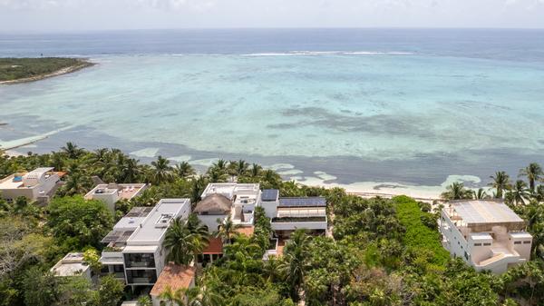 Nature-Inspired Villa by the Caribbean in Tulum