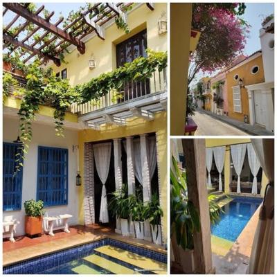 w *| Divine 4BR House w/ pool in Cartagena