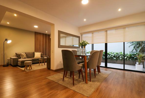 Monochromatic 2BR w/ Terrace in Miraflores