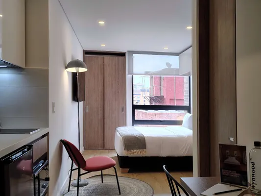 Sunlit Loft in Bogota w/ Gym