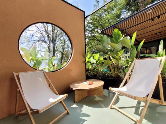 Engaging Loft w/ Terrace & AC in Poblado