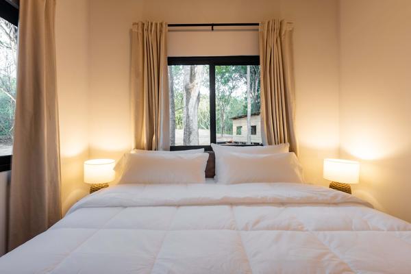 Eco 2BR Bungalow with Lush Nature Views