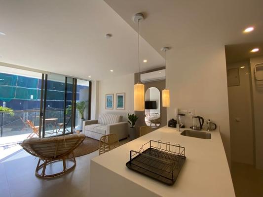 Lovely 1BR w/ Pool and Balcony in Manzanillo