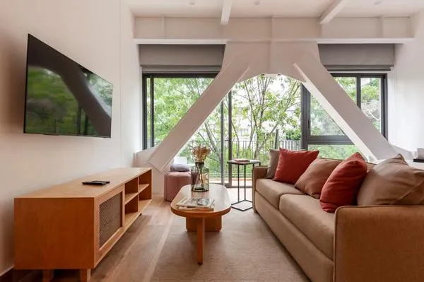 Homey loft in Cuauhtemoc